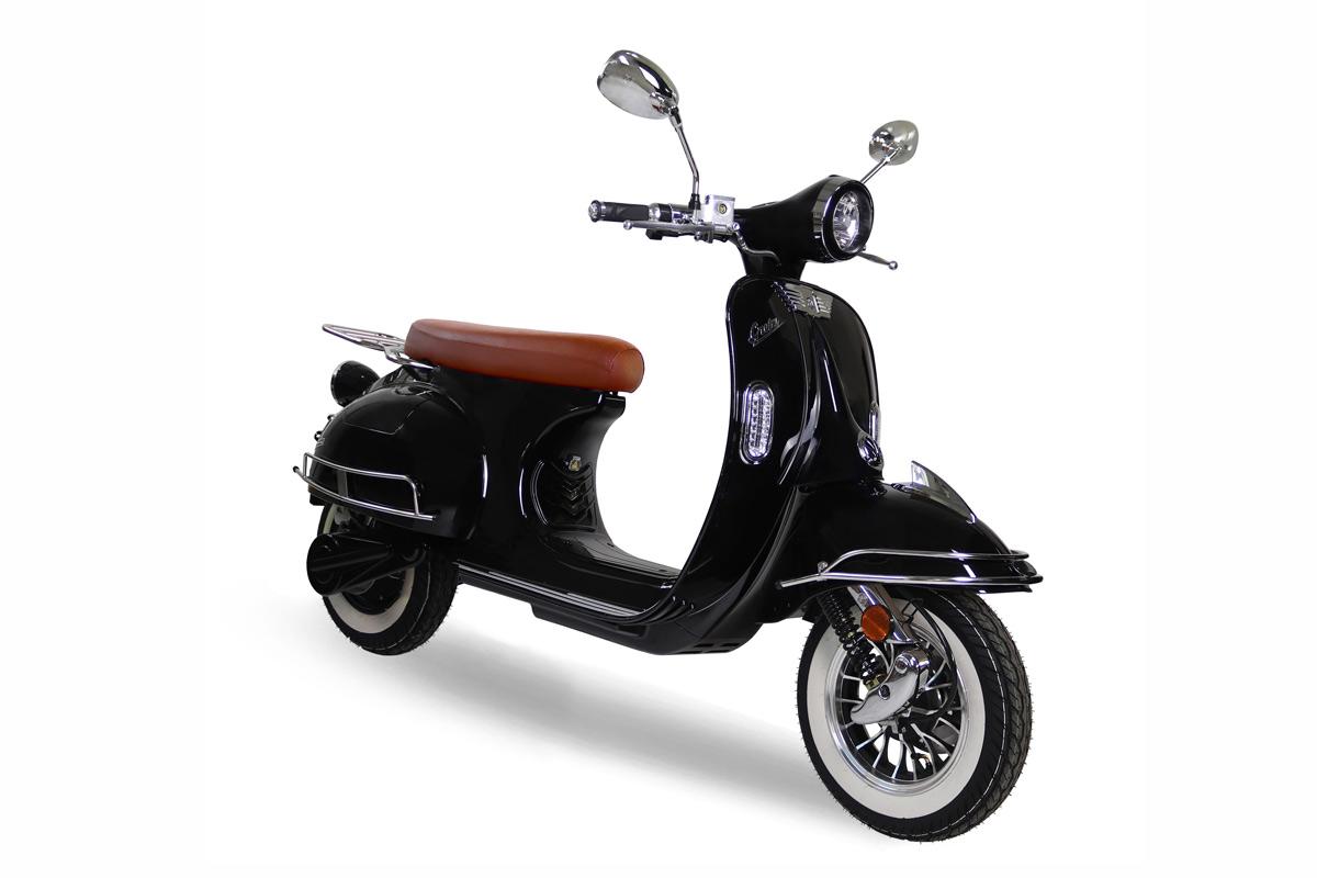 Powerlane Greta E-Scooter schwarz Seitenansicht
