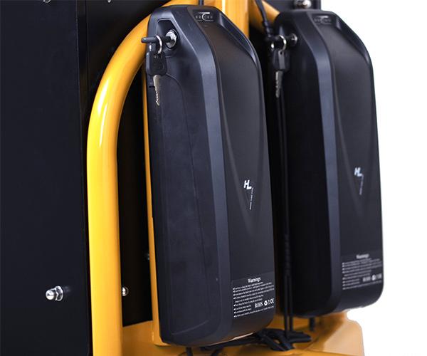 Powerlane Carico Akku Detail gelb