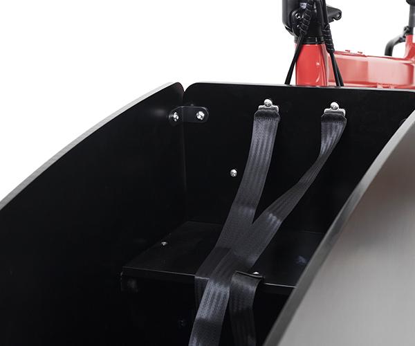 Powerlane Carico Rahmen Unterseite Detail schwarz
