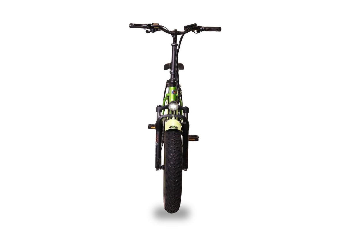 Powerlane Flexx E-Bike Frontansicht grün