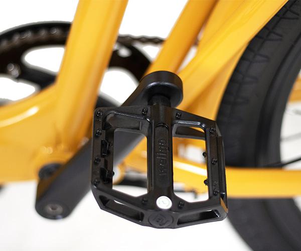 Powerlane Carico Rahmen gelb Nahaufnahme