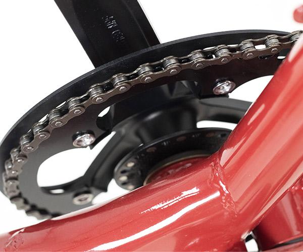Powerlane Carico Kettenantrieb Detail rot